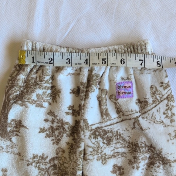 bizoux toile velour matching outfit set with faux fur trim 12 months baby girl - Picture 13 of 16